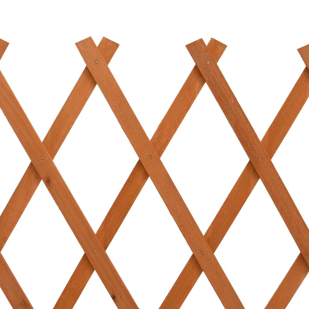 Garden Trellis Fence Orange 47.2"x23.6" Solid Firwood image 6