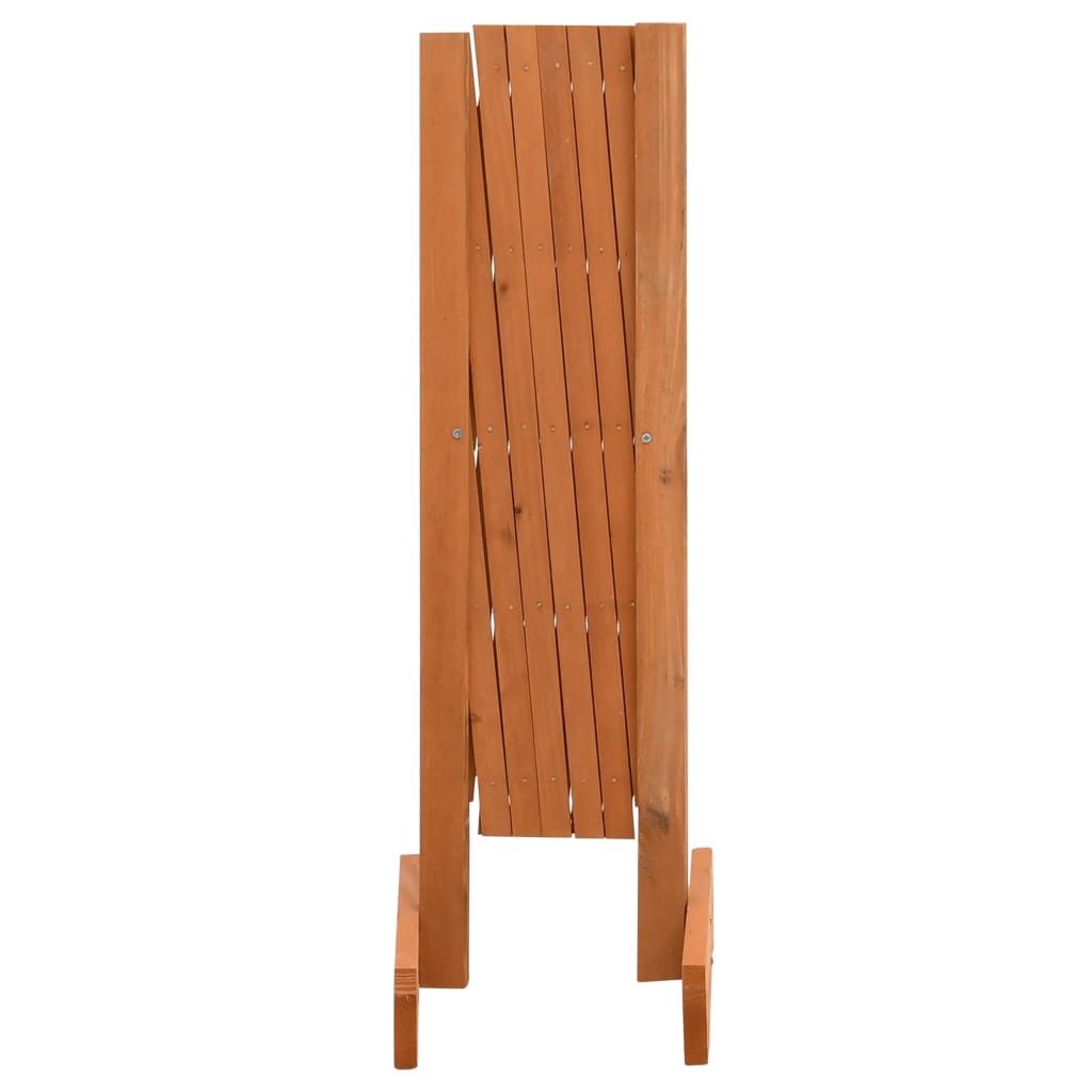 Garden Trellis Fence Orange 47.2"x23.6" Solid Firwood image 3