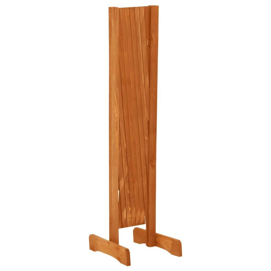 Garden Trellis Fence Orange 47.2"x35.4" Solid Firwood image 4