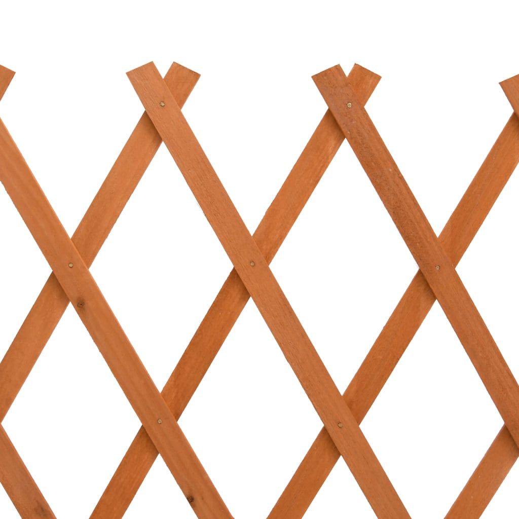 Garden Trellis Fence Orange 59.1"x31.5" Solid Firwood image 6
