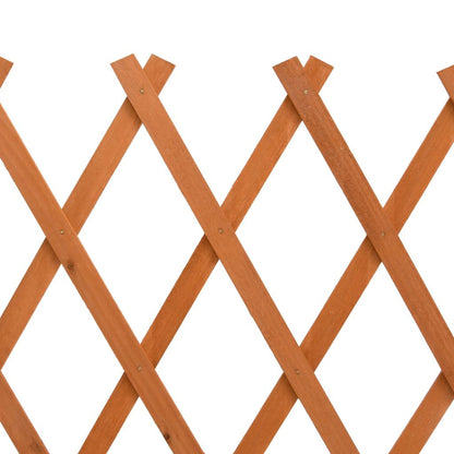 Garden Trellis Fence Orange 59.1"x31.5" Solid Firwood image 6