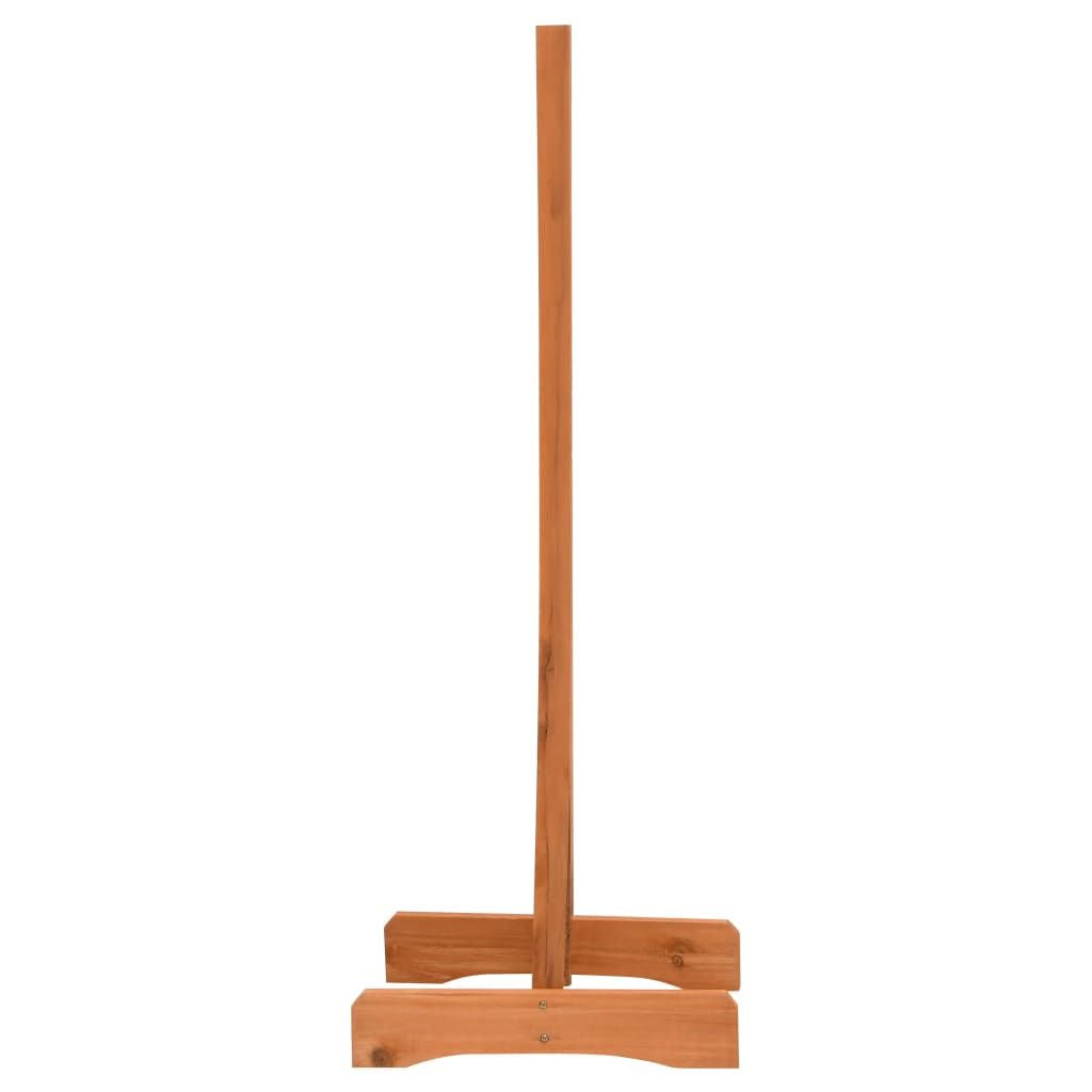 Garden Trellis Fence Orange 59.1"x31.5" Solid Firwood image 5