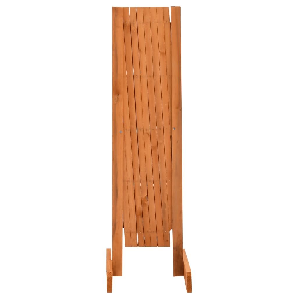 Garden Trellis Fence Orange 59.1"x31.5" Solid Firwood image 3