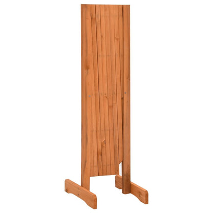 Garden Trellis Fence Orange 59.1"x31.5" Solid Firwood image 4