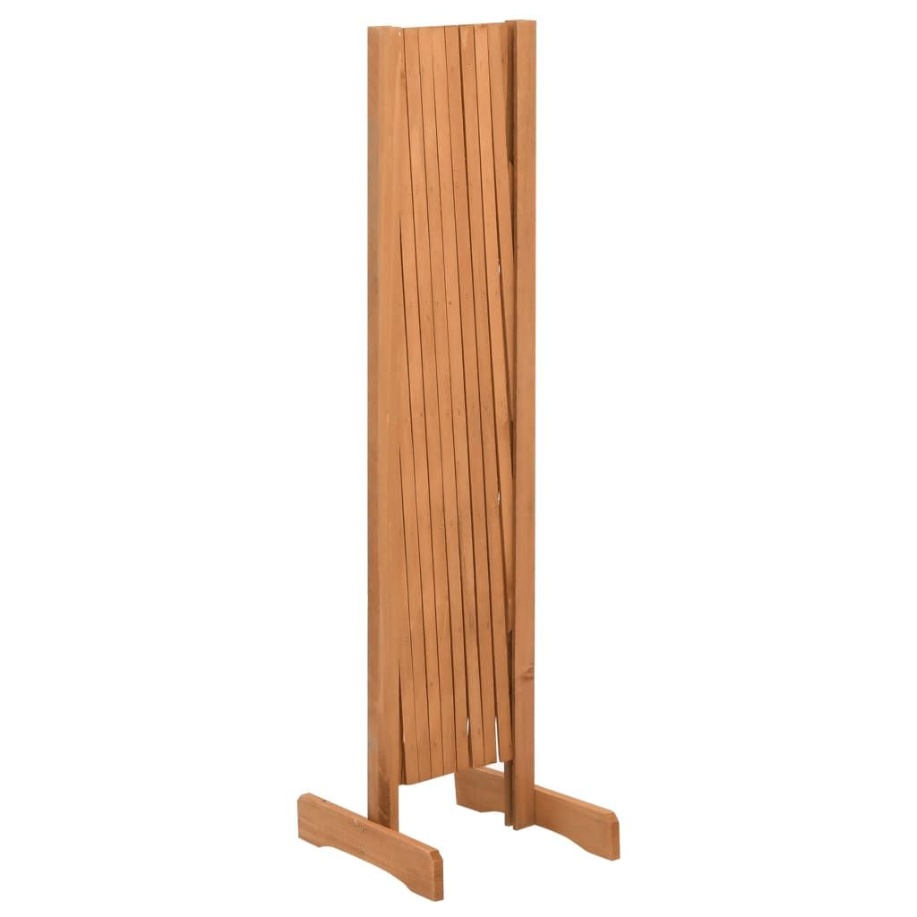 Garden Trellis Fence Orange 70.9"x39.4" Solid Firwood image 4