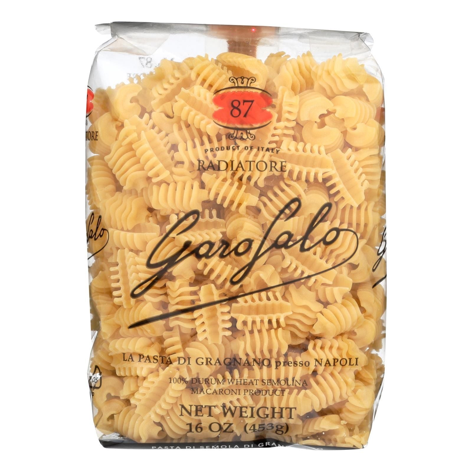 Garofalo Radiatore Pasta - Case Of 12 - 16 Oz image 1