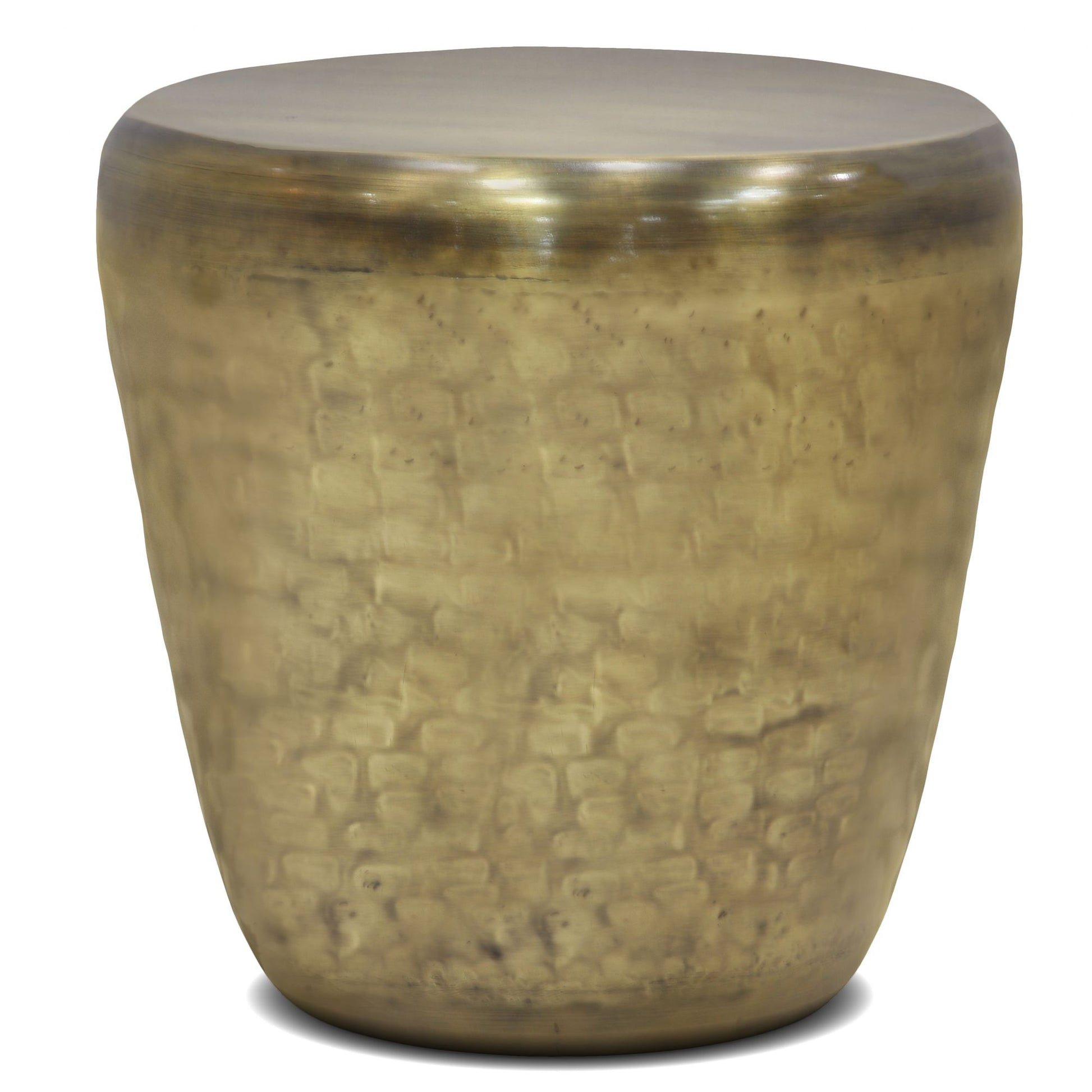 Garvy - Metal Side Table - Antique Gold image 1