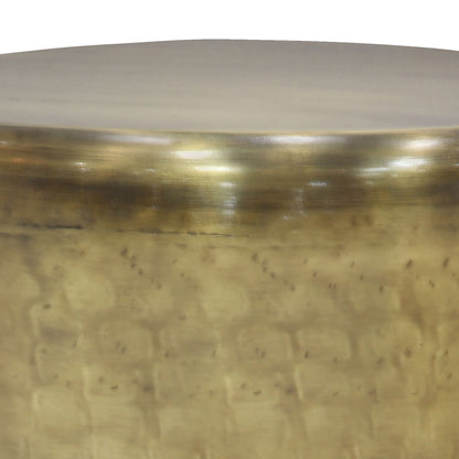 Garvy - Metal Side Table - Antique Gold image 2