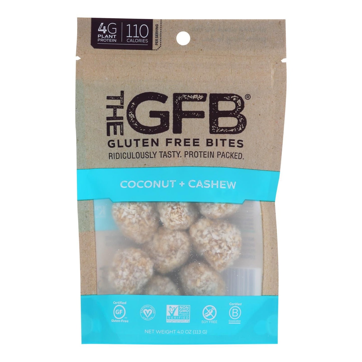 Gfb Nutrition Bites - Case Of 6 - 4 Oz image 1
