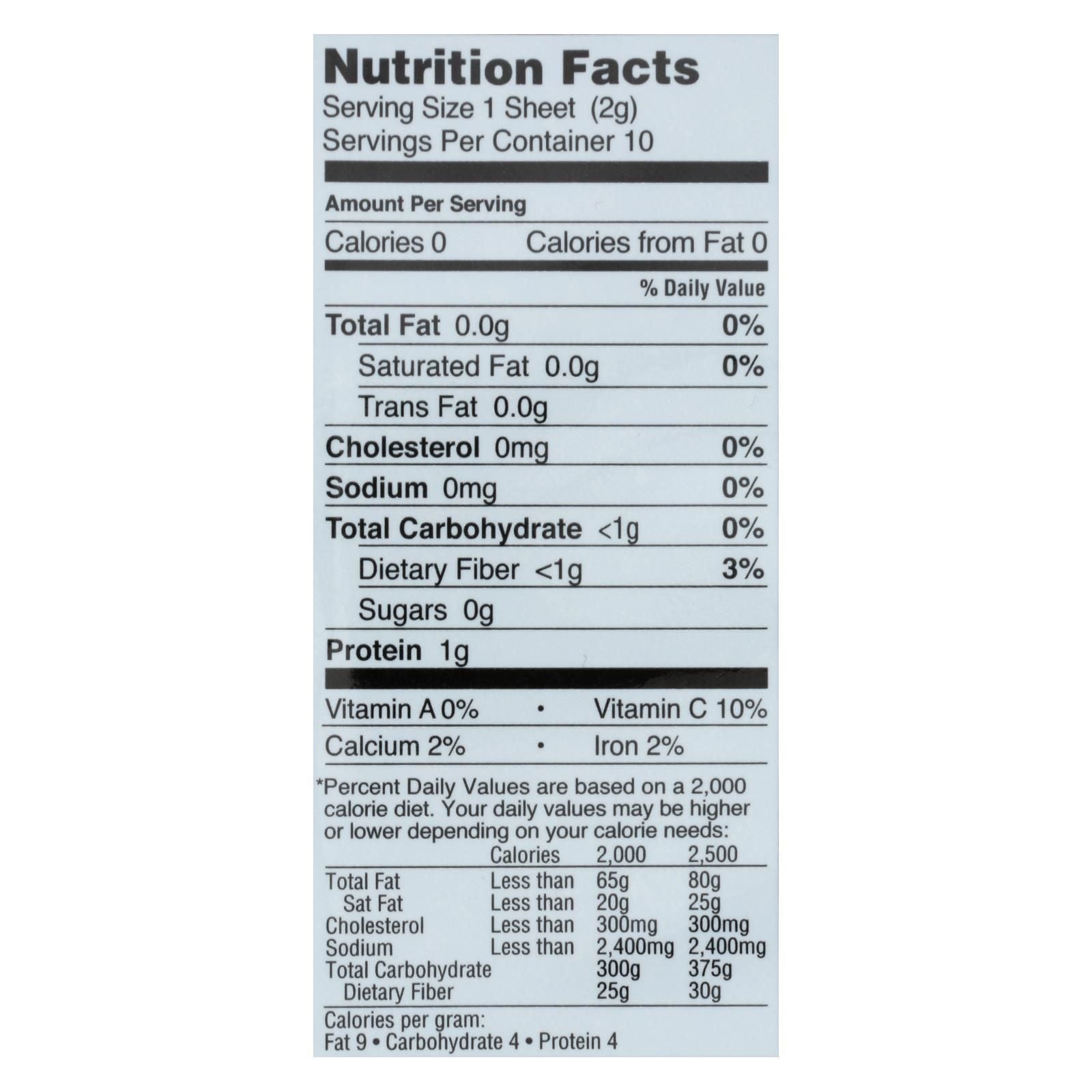 Gimme Seaweed Snacks 100% Organic Roasted Seaweed Sushi Nori - Wrap N' Roll - Case Of 12 - .81 Oz image 3