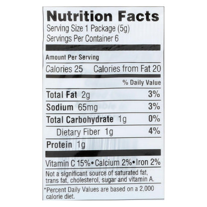 Gimme Seaweed Snacks Organic Roasted Seaweed Snack - Sea Salt - Case Of 8 - 6/.17 Oz image 3
