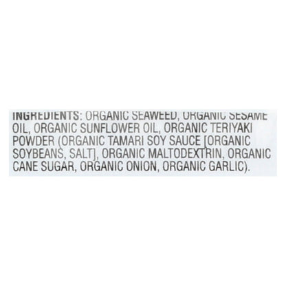 Gimme Seaweed Snacks Organic Seaweed Snack - Teriyaki - Case Of 8 - 6/.17 Oz image 3