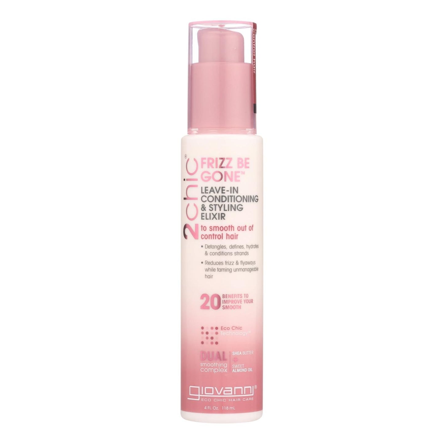 Giovanni Hair Care Products 2chic - Conditioner - Leave-in - Shea Butter - 4 Fl Oz image 2