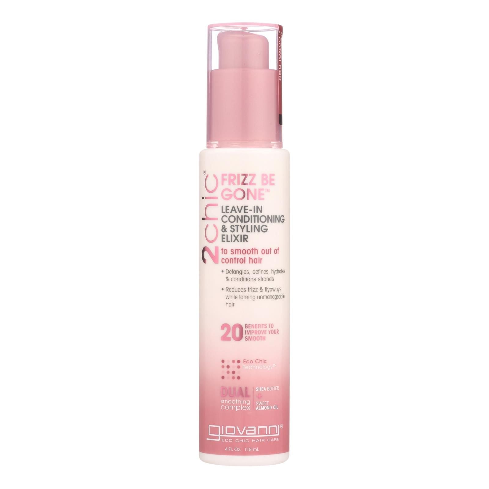 Giovanni Hair Care Products 2chic - Conditioner - Leave-in - Shea Butter - 4 Fl Oz image 2