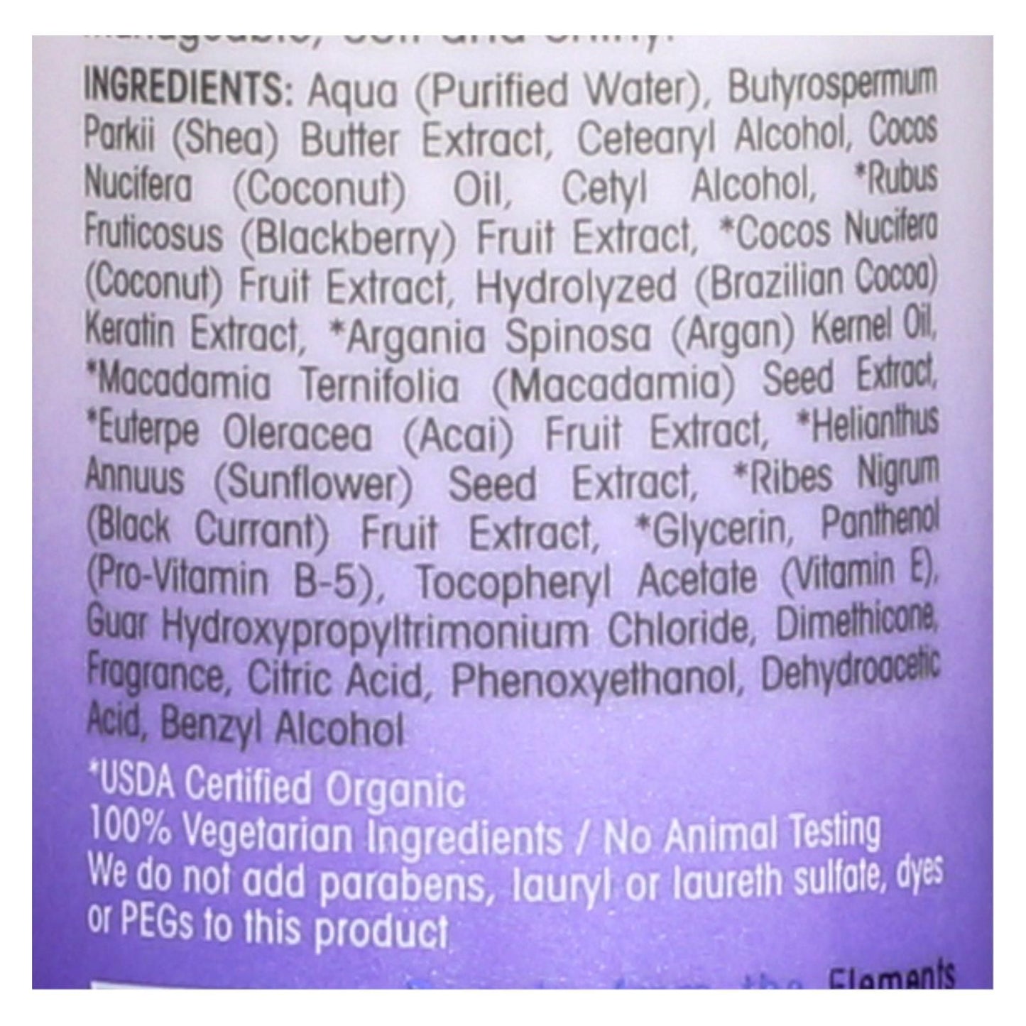 Giovanni Hair Care Products Conditioner - 2chic - Repairing - Leave-in Conditioning And Styling Elixir - Blackberry And  image 1