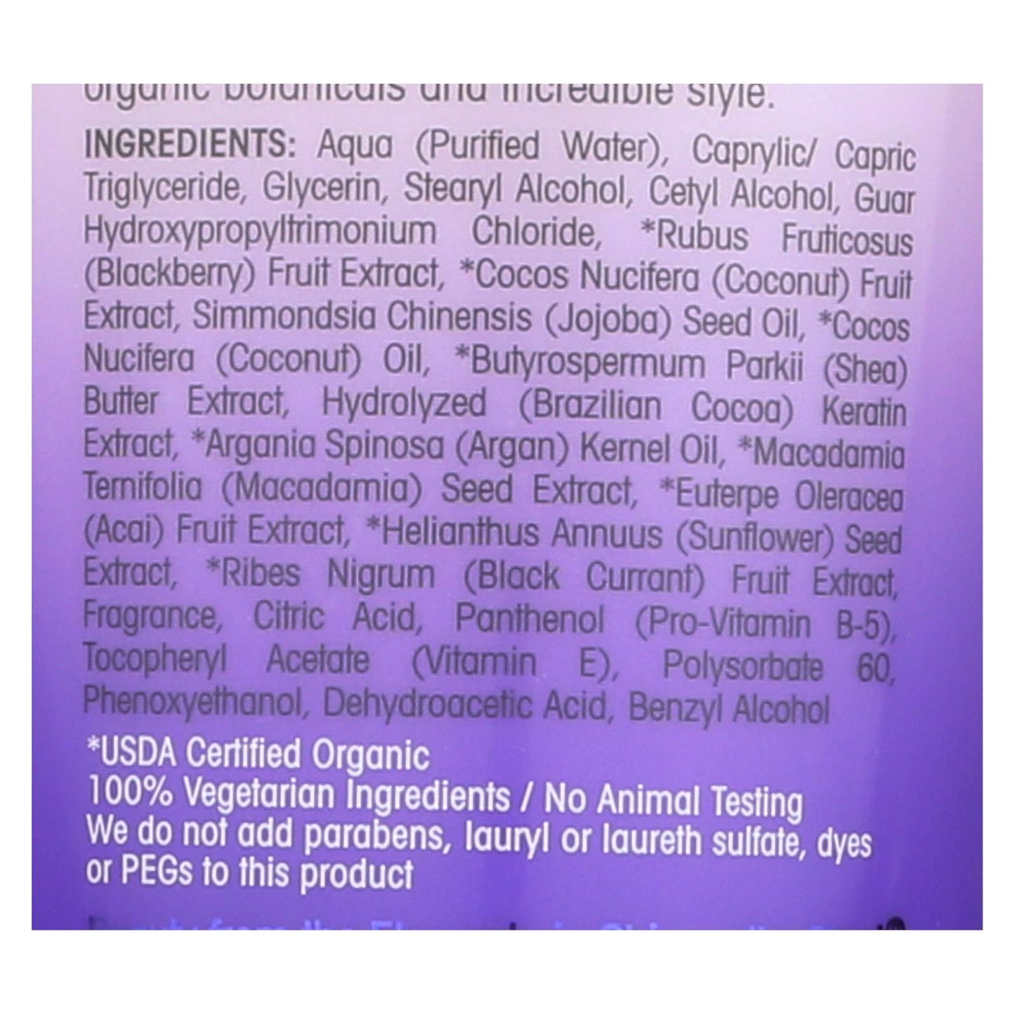 Giovanni Hair Care Products Conditioner - 2chic - Ultra Repair - Blackberry And Coconut Milk - 8.5 Oz image 2