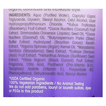 Giovanni Hair Care Products Conditioner - 2chic - Ultra Repair - Blackberry And Coconut Milk - 8.5 Oz image 2