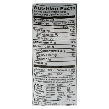 Glutino Peppermint Pretzels - Yogurt - Case Of 12 - 5.5 Oz. image 2