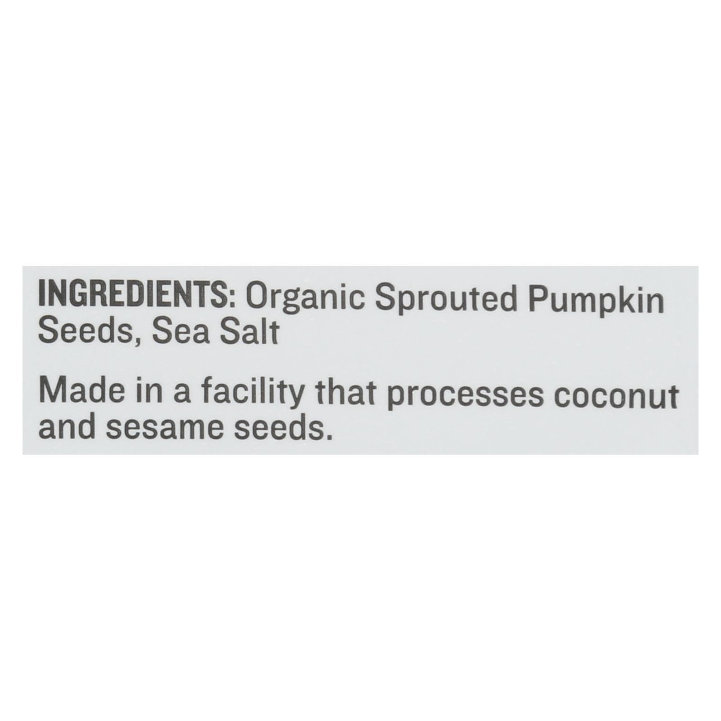 Go Raw - Snack Seed Pumpkin Sprtd - Case Of 10 - 4 Oz image 3