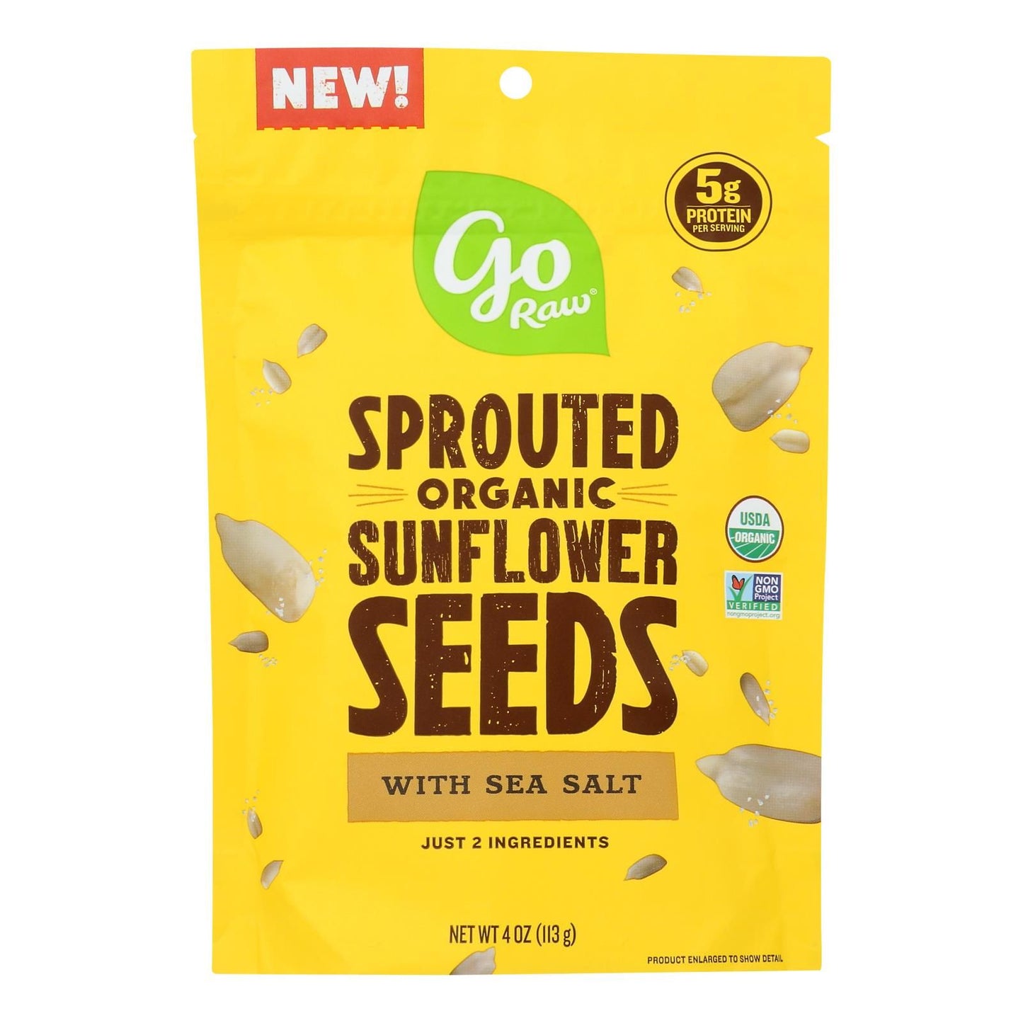 Go Raw - Snack Seed Snflwr Sprtd - Case Of 10 - 4 Oz image 1