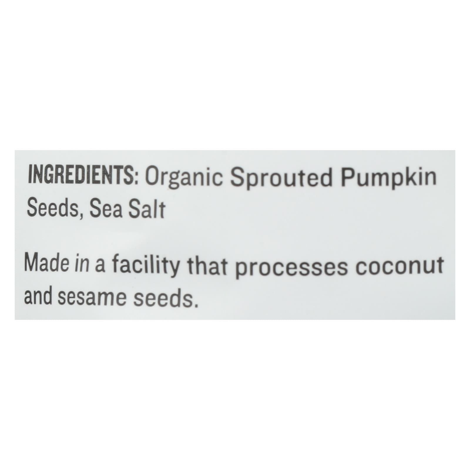 Go Raw Sprouted Seeds, Pumpkin With Celtic Sea Salt - Case Of 6 - 14 Oz image 2