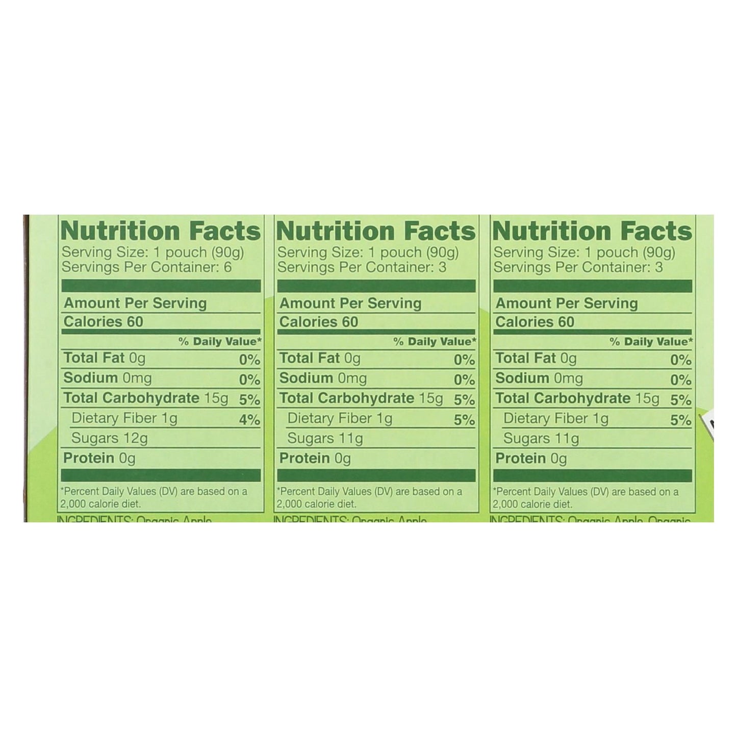 Gogo Squeez Gogo - Applesauce - Organic - Variety - Case Of 6 - 12/3.2oz image 3