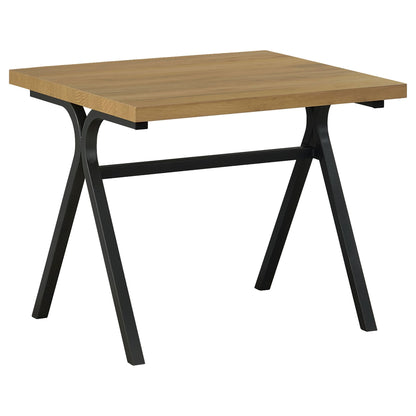 Golden Oak and Gunmetal 3-piece Occasional Set image 4