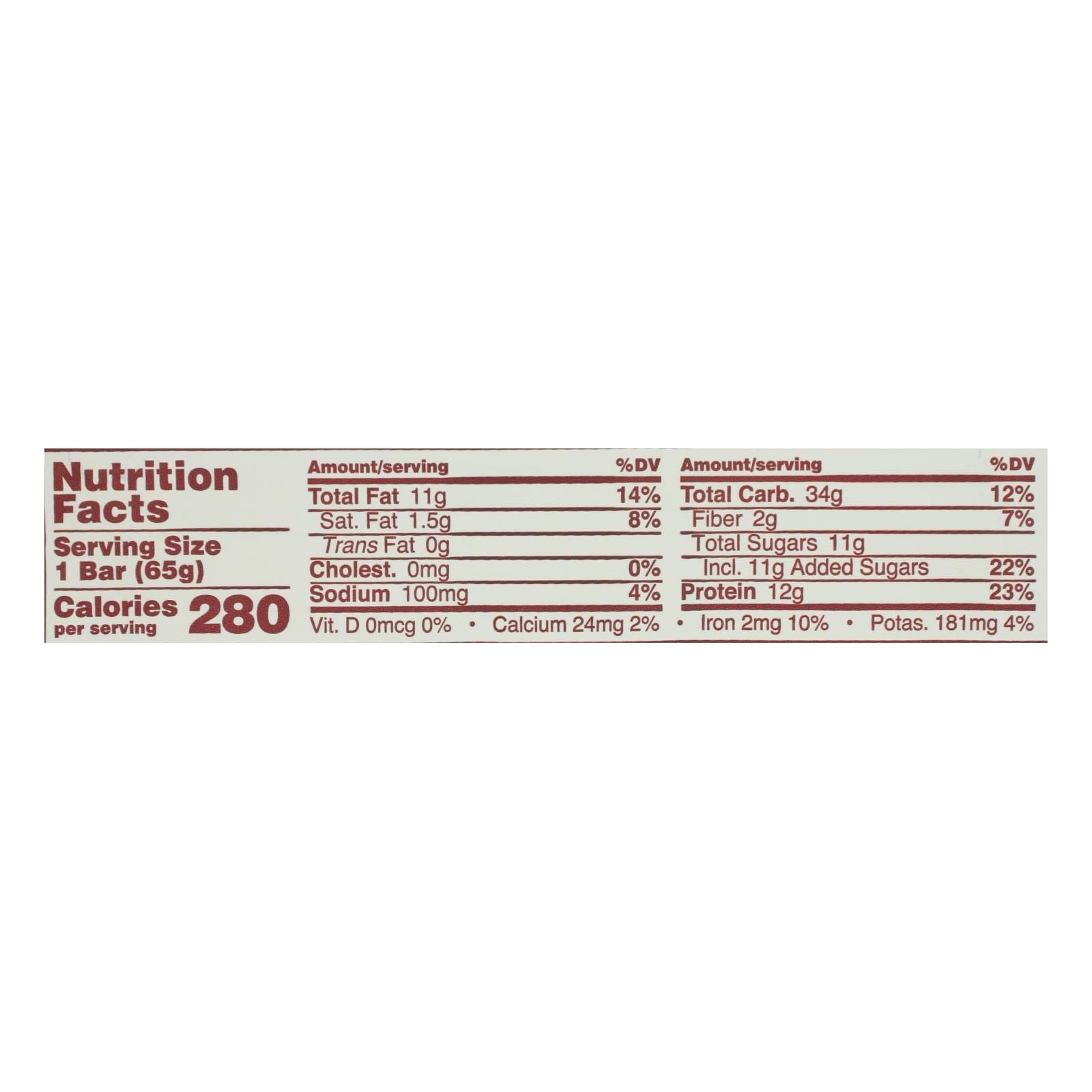 Gomacro - Bars Maple Sea Salt - Case Of 12 - 2.3 Oz image 3