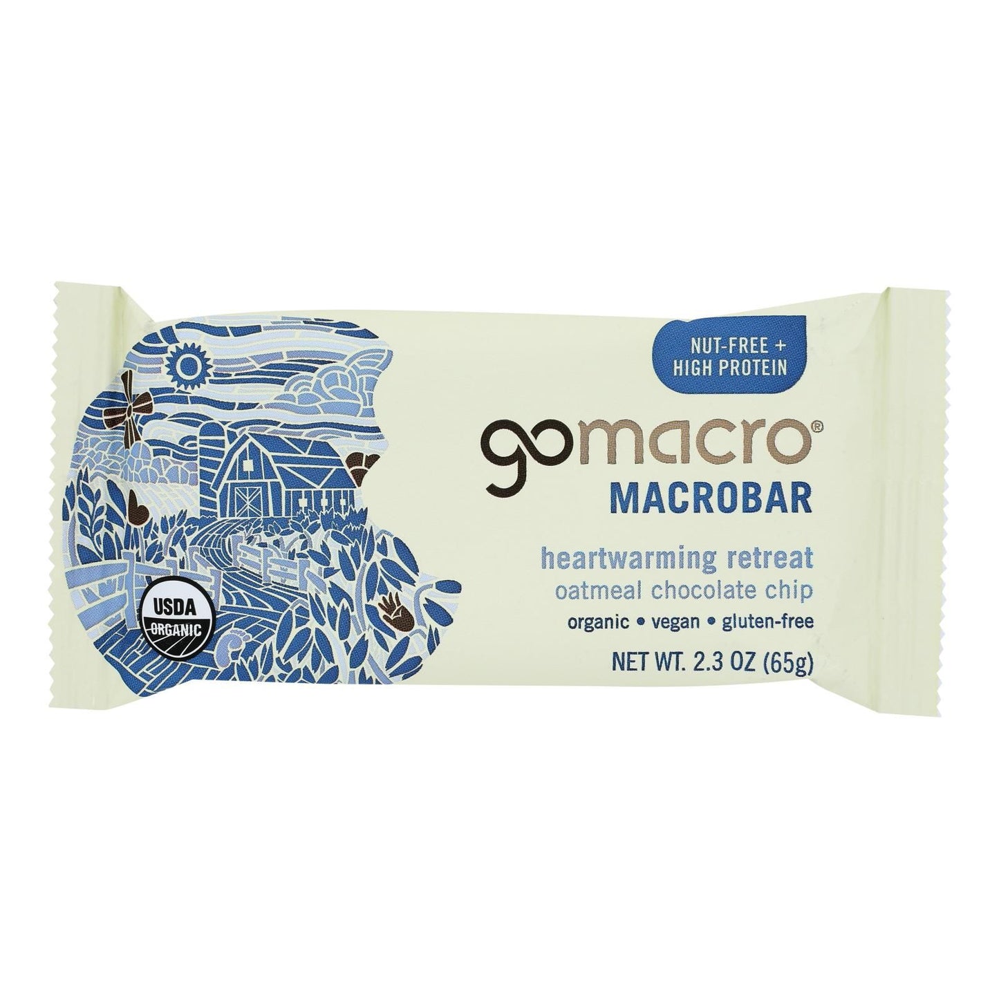 Gomacro - Bars Oatmeal Cchip - Case Of 12 - 2.3 Oz image 3
