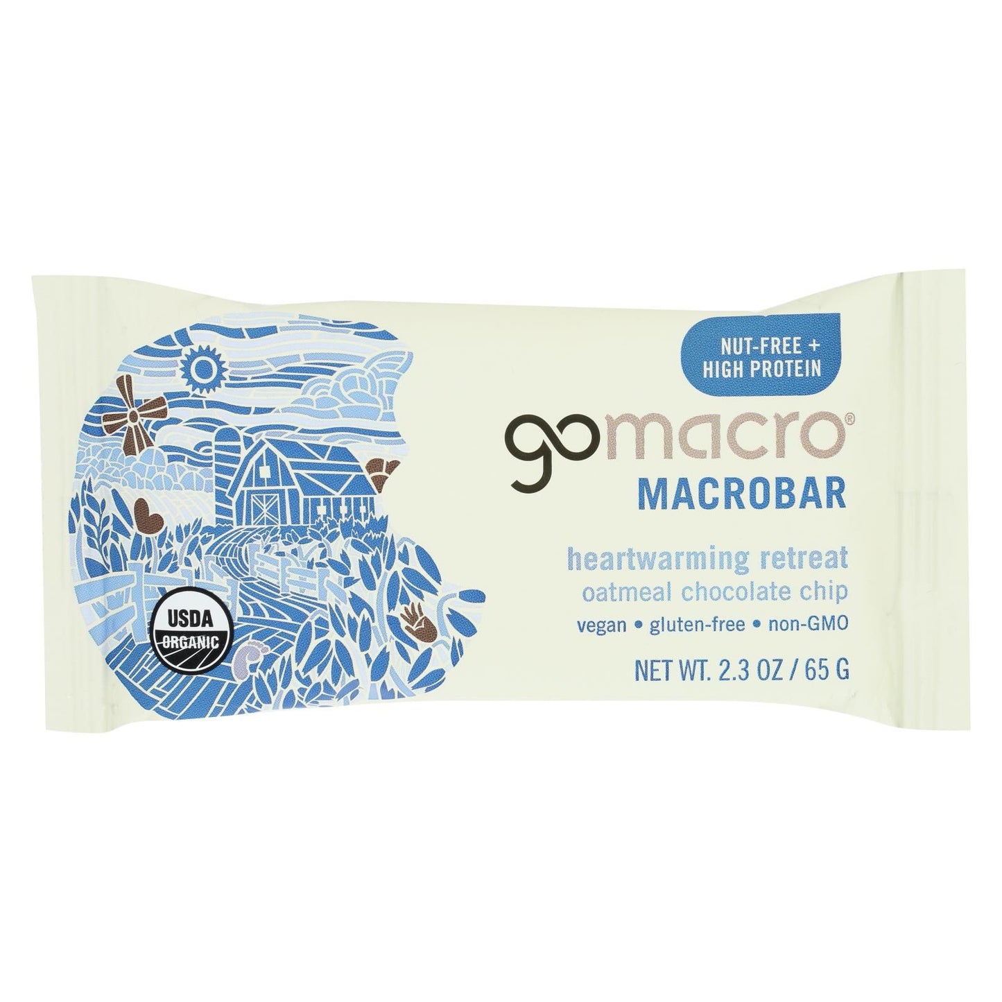 Gomacro - Bars Oatmeal Cchip - Case Of 12 - 2.3 Oz image 1