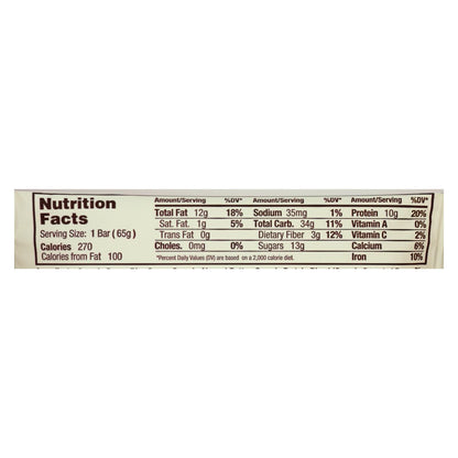 Gomacro Organic Macrobar - Banana And Almond Butter - 2.3 Oz Bars - Case Of 12 image 3