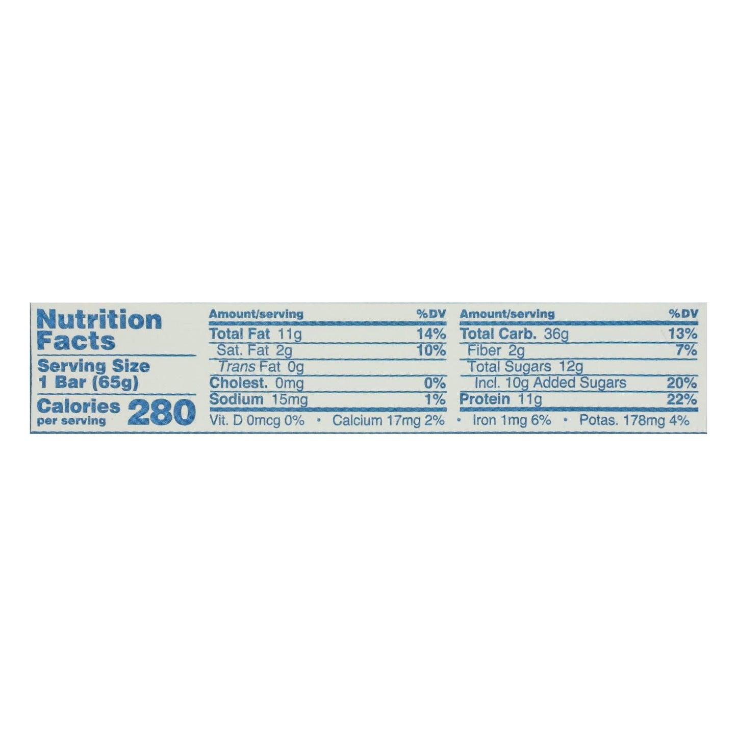 Gomacro Organic Macrobar - Peanut Protein - 2.3 Oz Bars - Case Of 12 image 3