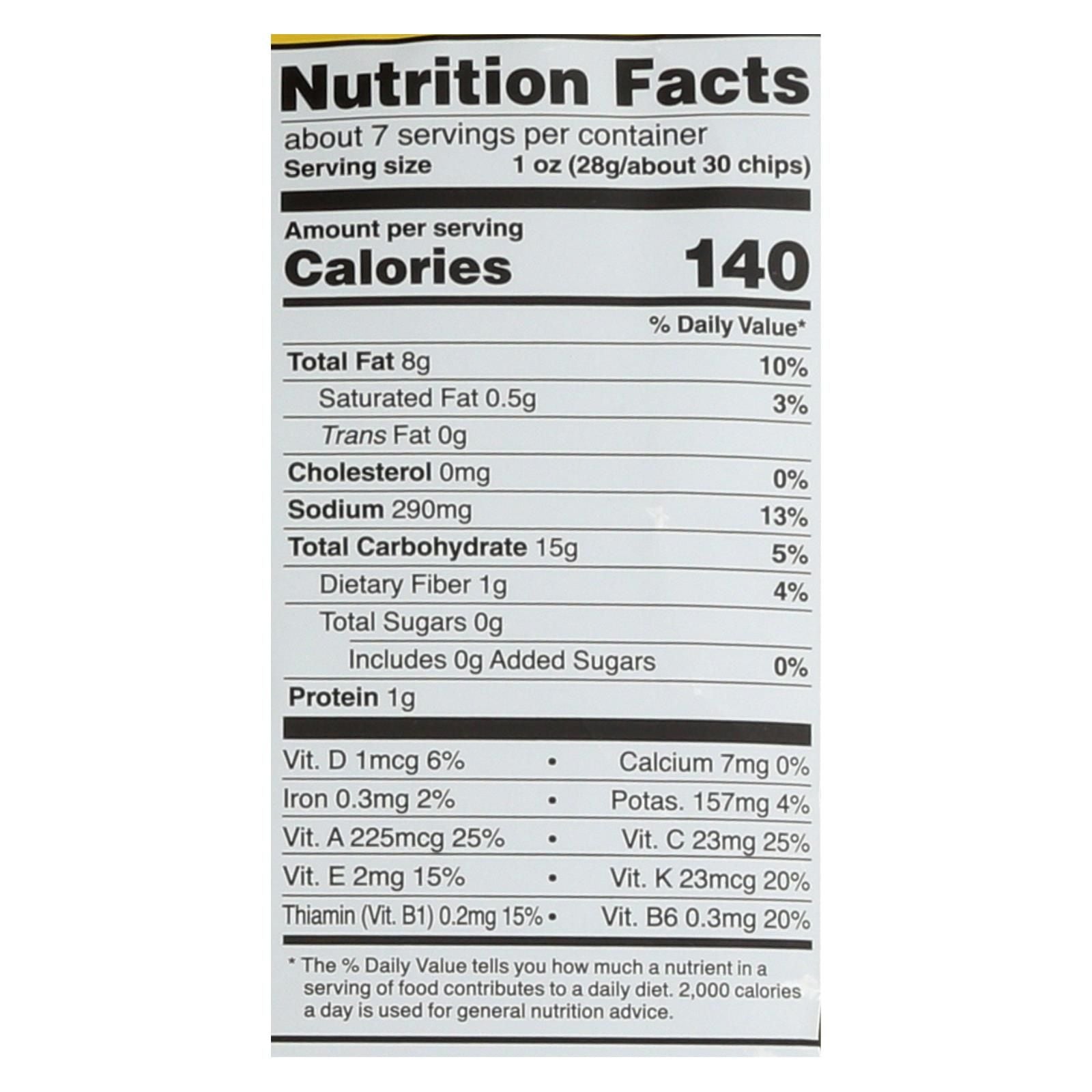 Good Health Sea Salt Veggie Chips - Case Of 10 - 6.25 Oz image 3