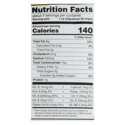 Good Health Sea Salt Veggie Chips - Case Of 10 - 6.25 Oz image 3