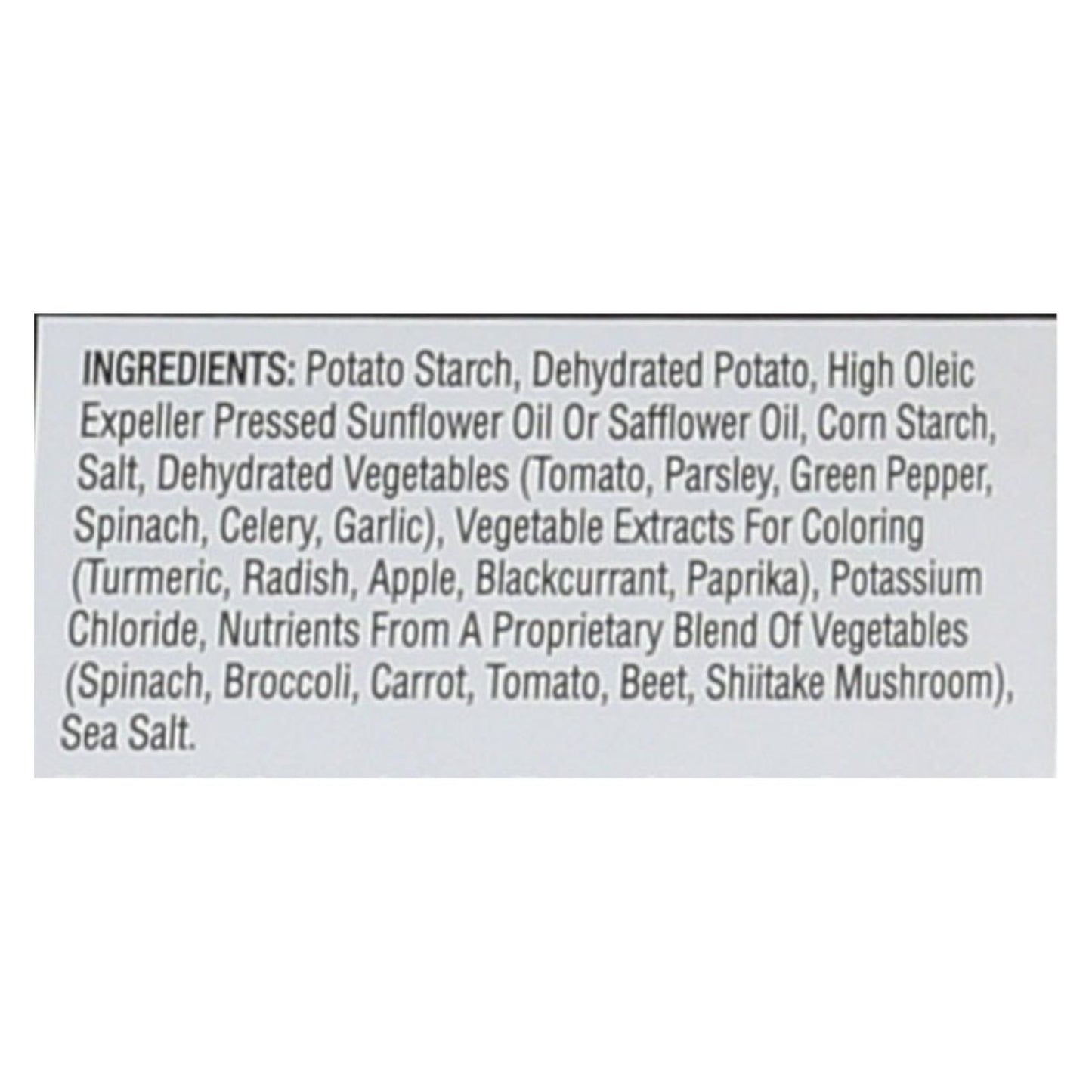 Good Health Sea Salt Veggie Straws - Case Of 10 - 6.25 Oz image 3