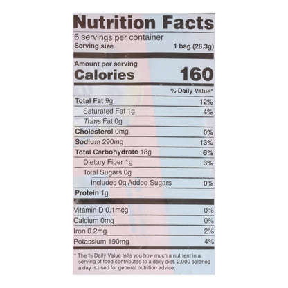 Good Health Veggie Straws - Sea Salt - Case Of 8 - 1 Oz. image 2
