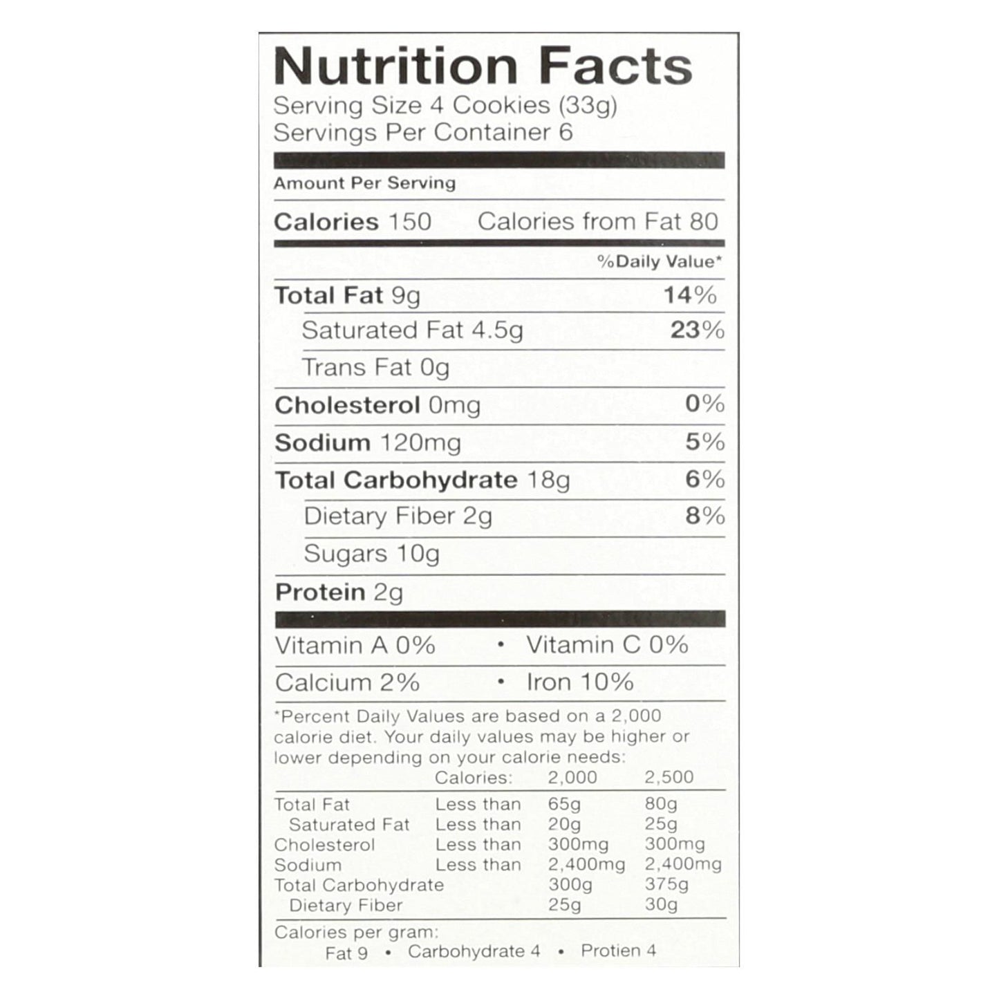 Goodie Girl Cookies Cookies - Mint Slims - Choclt - Case Of 6 - 7 Oz image 3