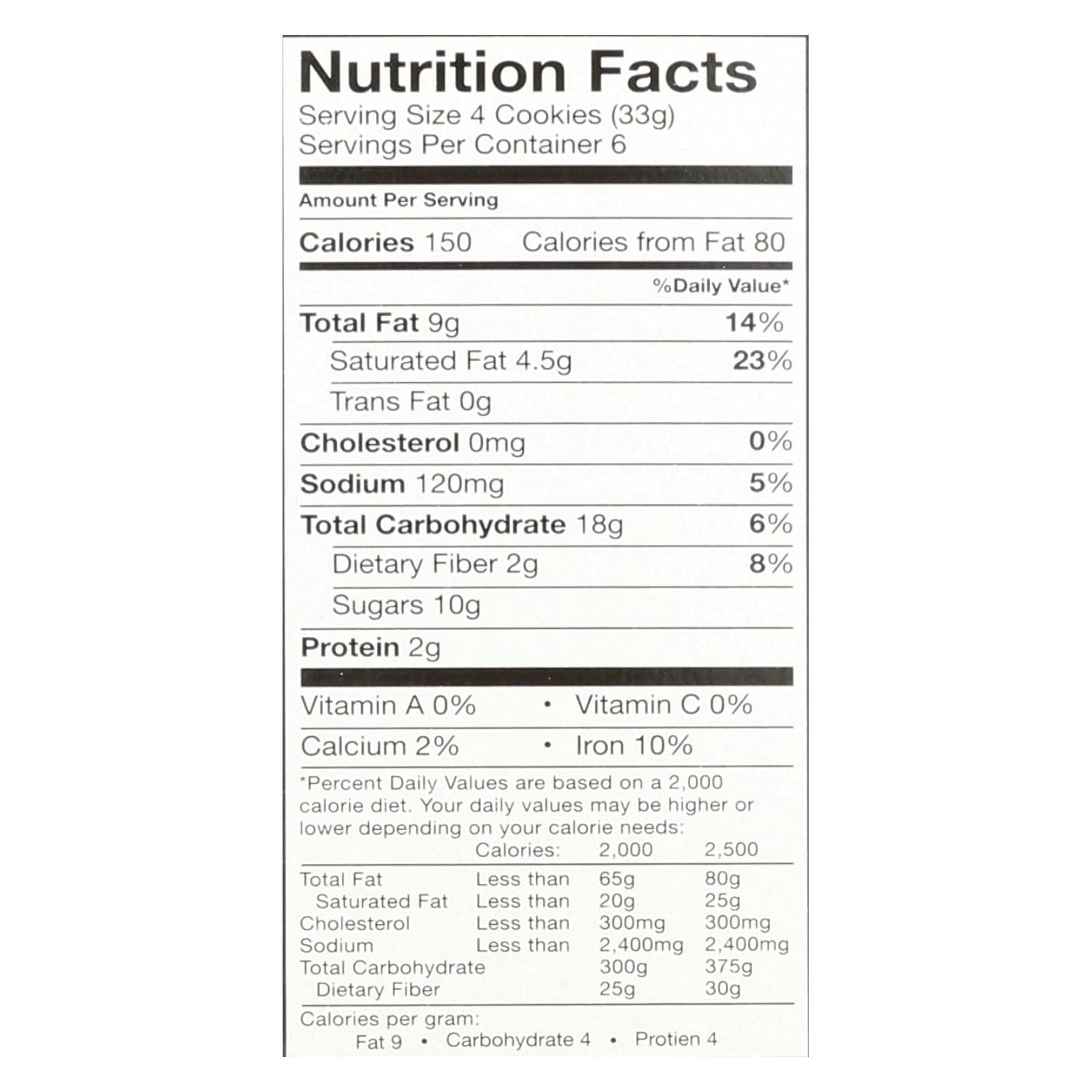 Goodie Girl Cookies Cookies - Mint Slims - Choclt - Case Of 6 - 7 Oz image 3