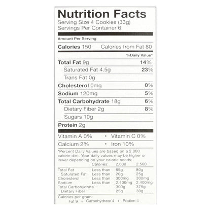 Goodie Girl Cookies Cookies - Mint Slims - Choclt - Case Of 6 - 7 Oz image 3