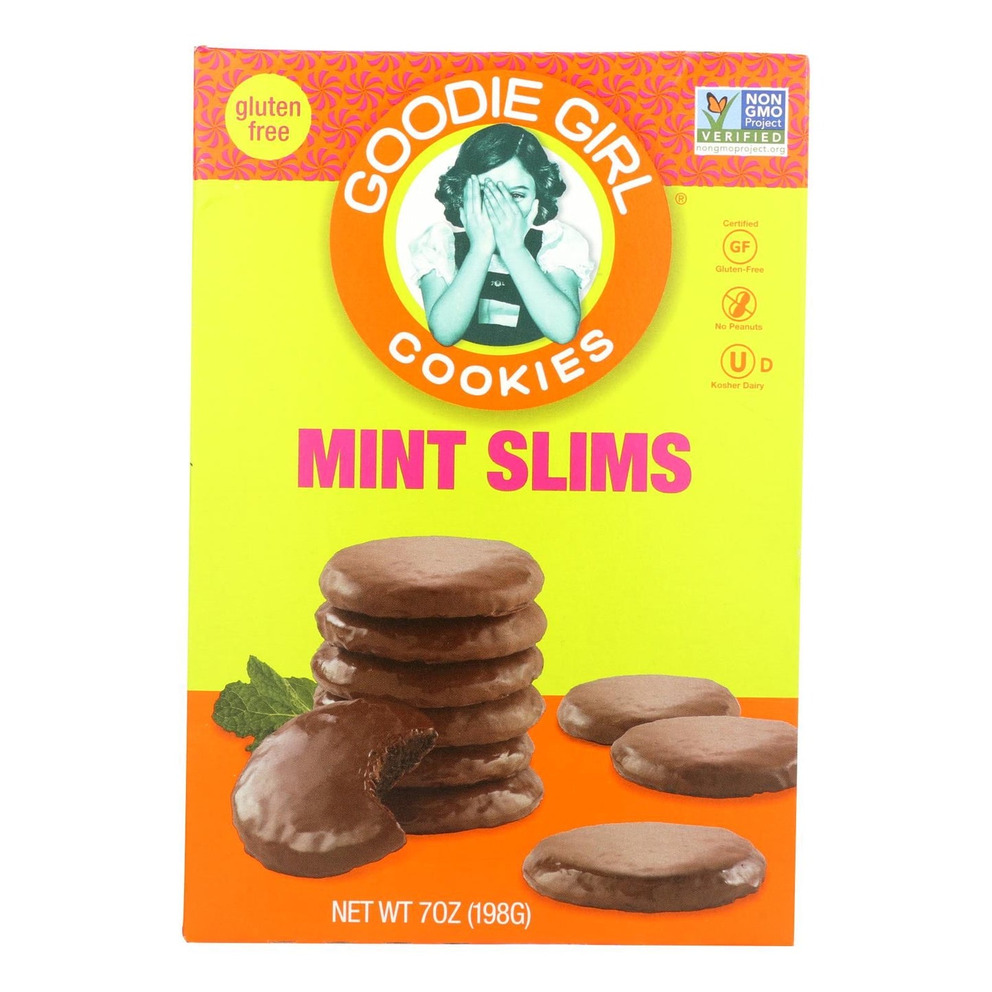 Goodie Girl Cookies Cookies - Mint Slims - Choclt - Case Of 6 - 7 Oz image 1