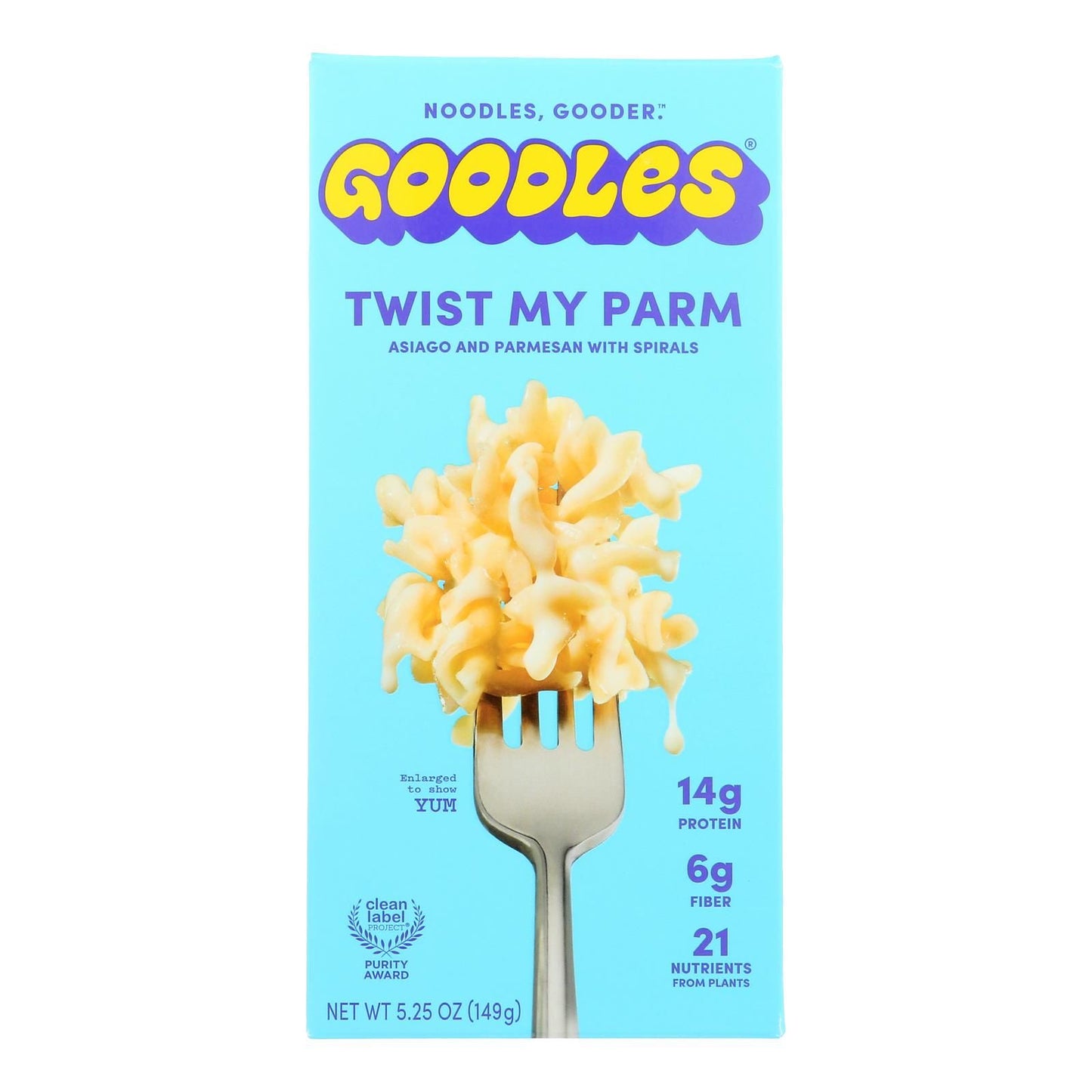 Goodles - Mac & Cheese Twst My Parm - Case Of 12-5.25 Oz image 1