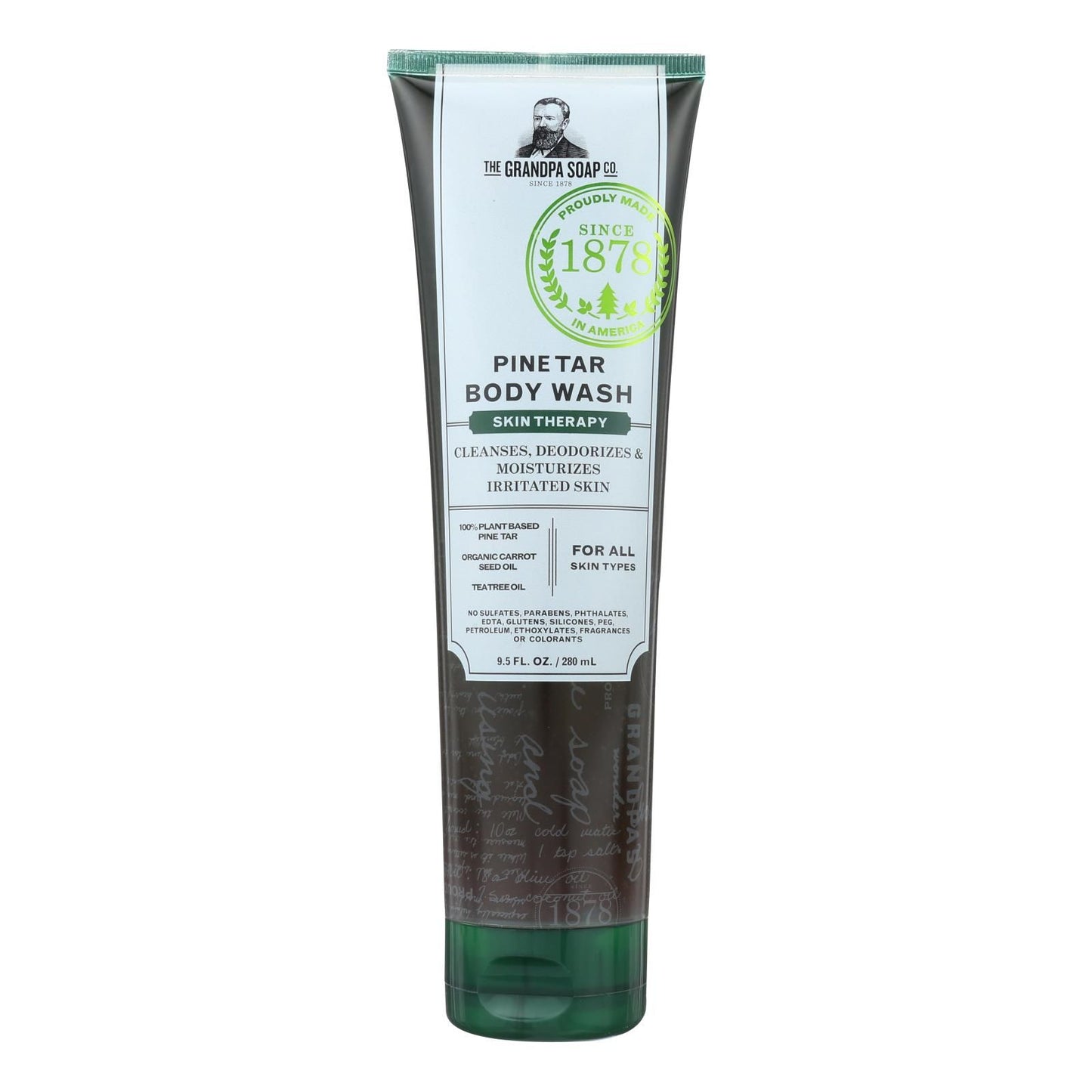Grandpa Soap - Body Wash Pine Tar - 1 Each - 9.5 Oz image 2