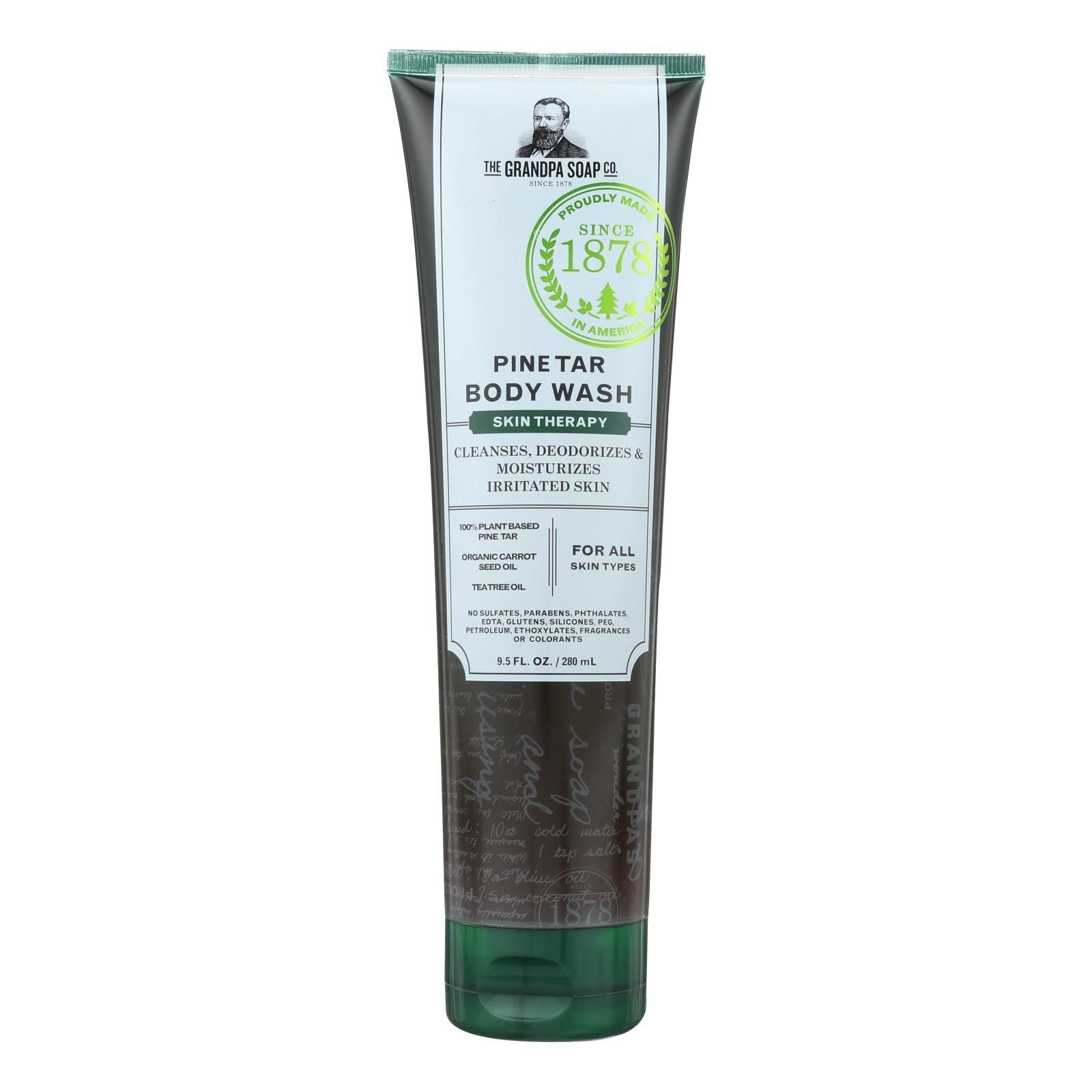 Grandpa Soap - Body Wash Pine Tar - 1 Each - 9.5 Oz image 2