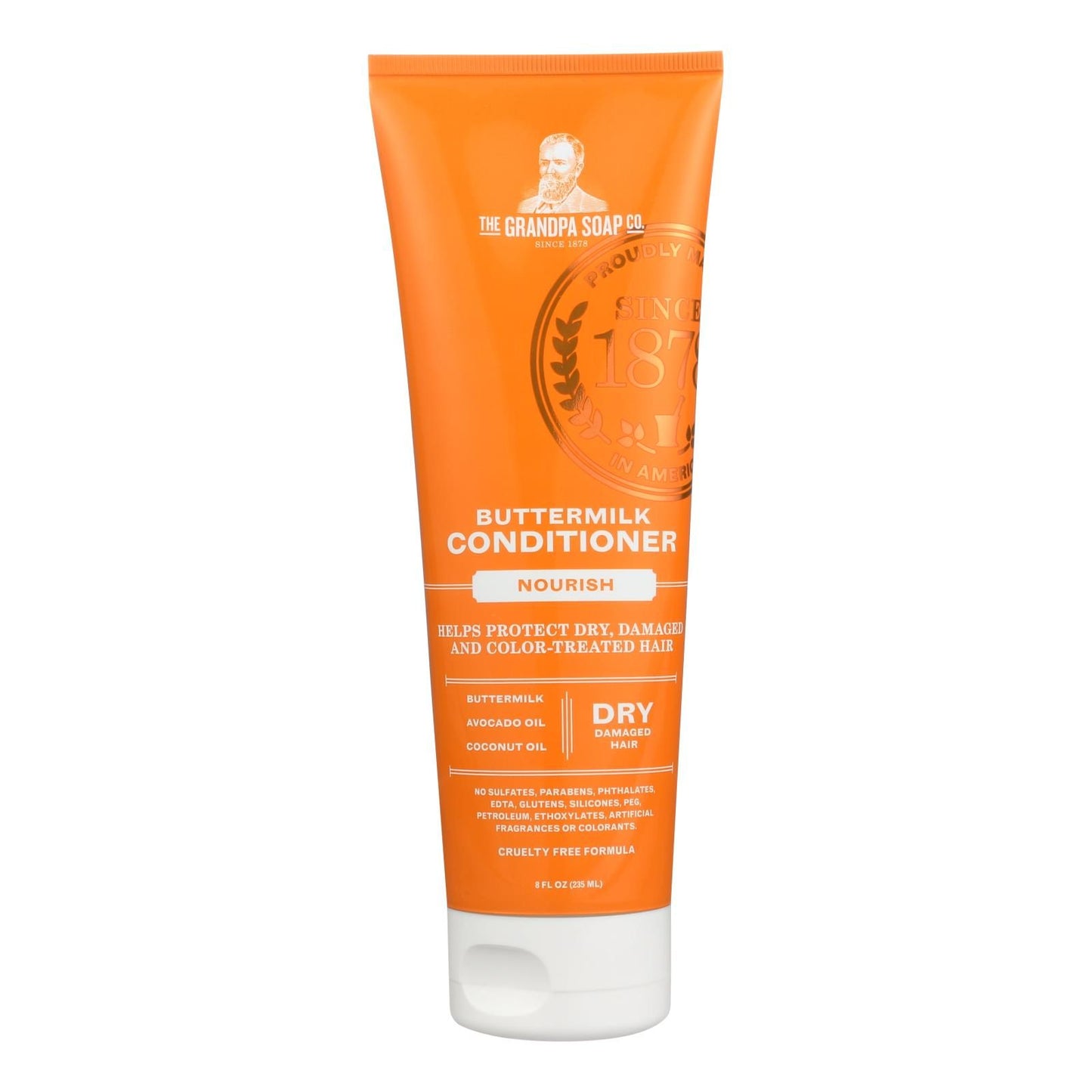 Grandpa Soap Conditioners - Buttermilk - 8 Fl Oz image 1