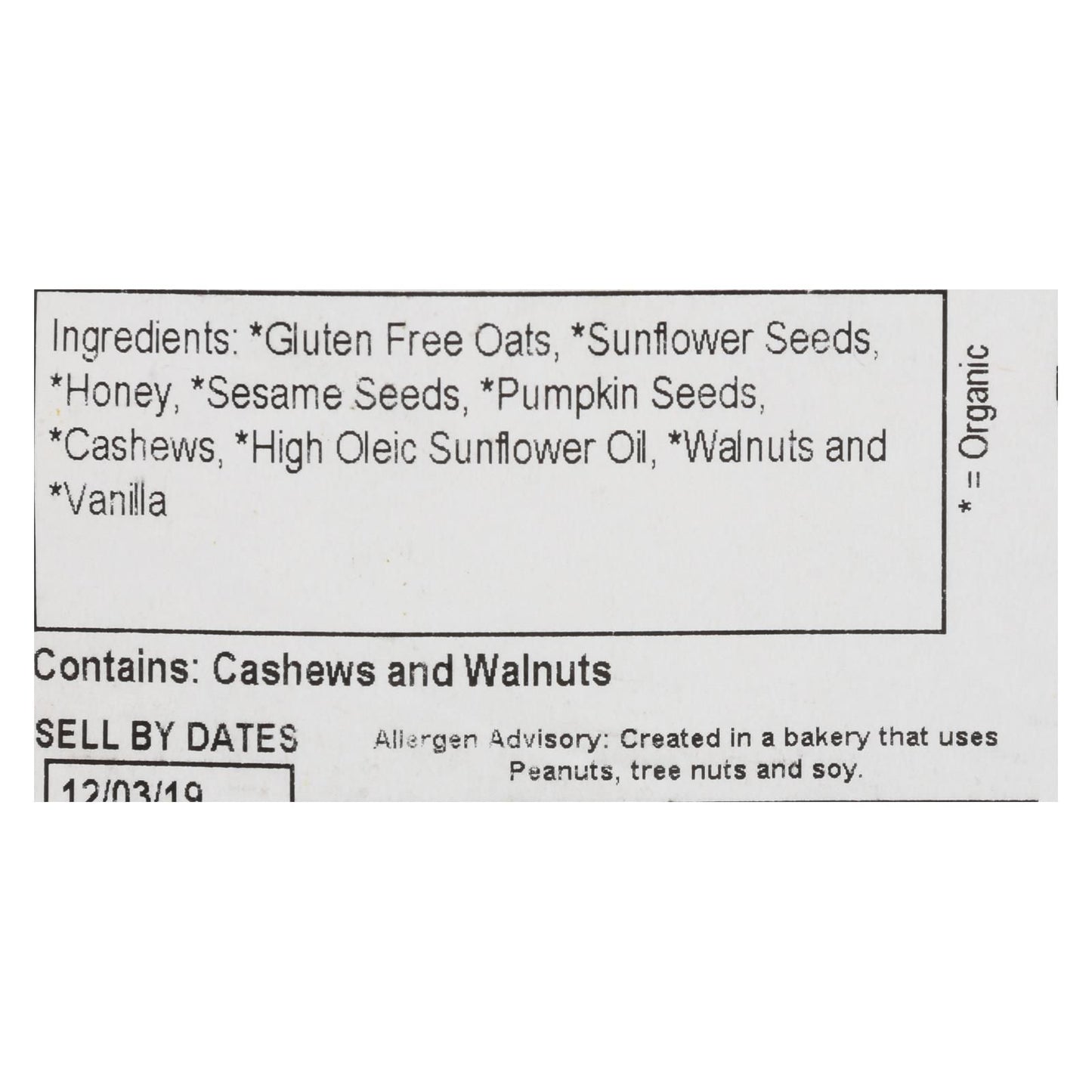 Grandy Oats Granola Gluten Free - Single Bulk Item - 10lb image 2