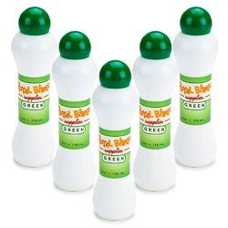 Green Bingo Daubers 5-pack - Quick-drying bingo markers for laminated cards
