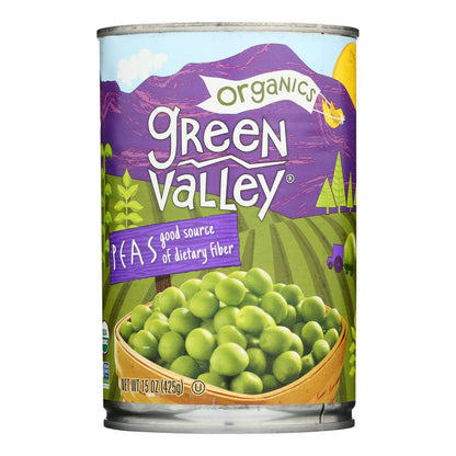 Green Valley Organics - Peas Sweet - Case Of 12-15 Oz image 1