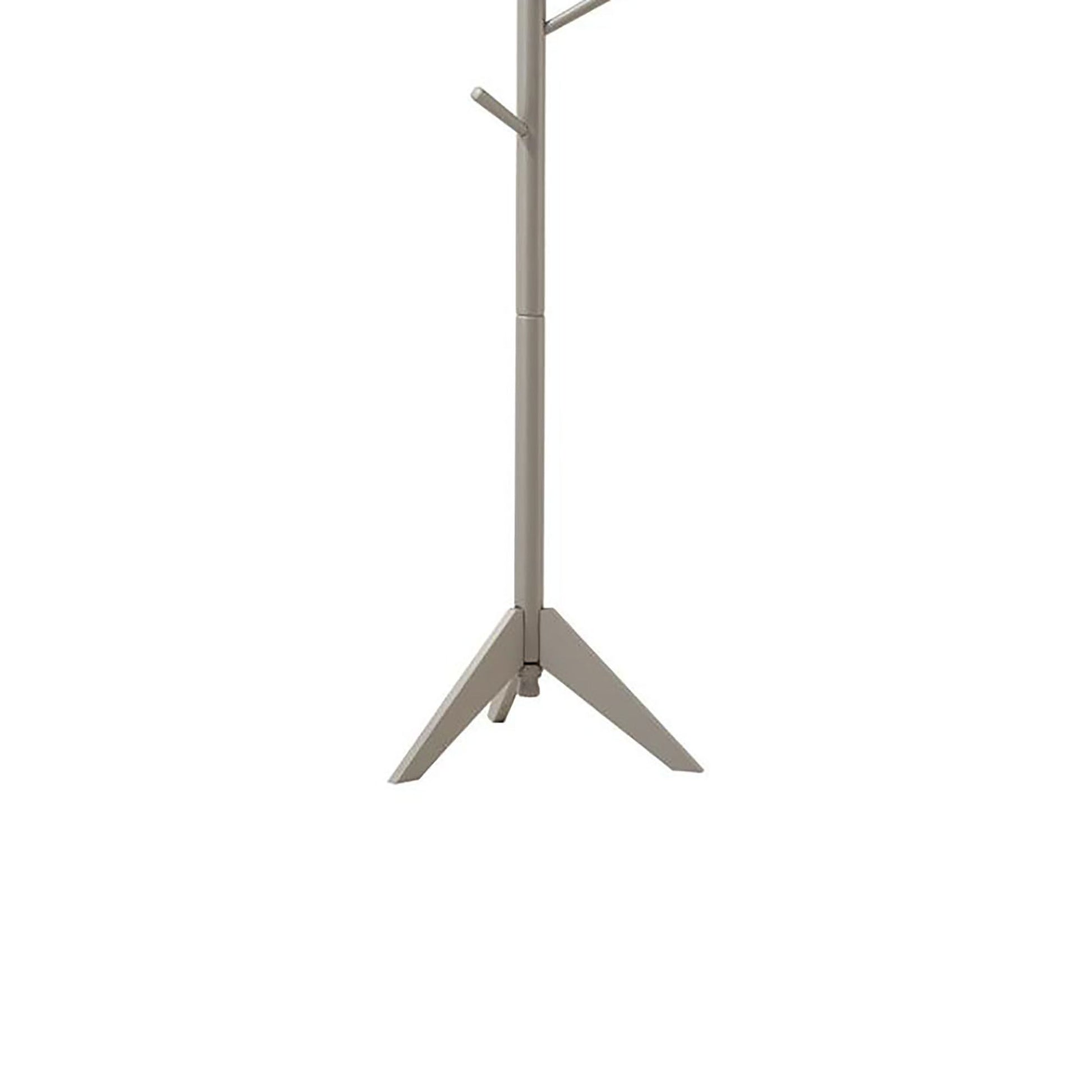 Grey 6-Hook Coat Rack image 4