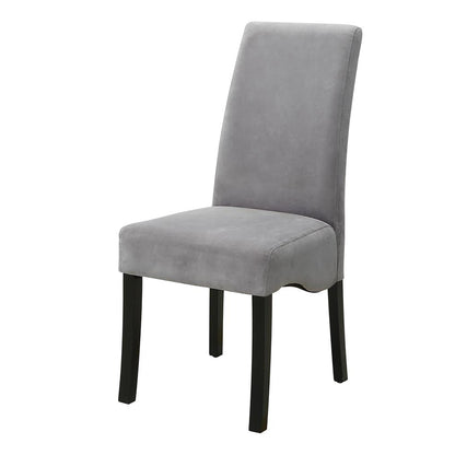 Grey and Black Upholestered Dining Chair (Set of 2) image 1
