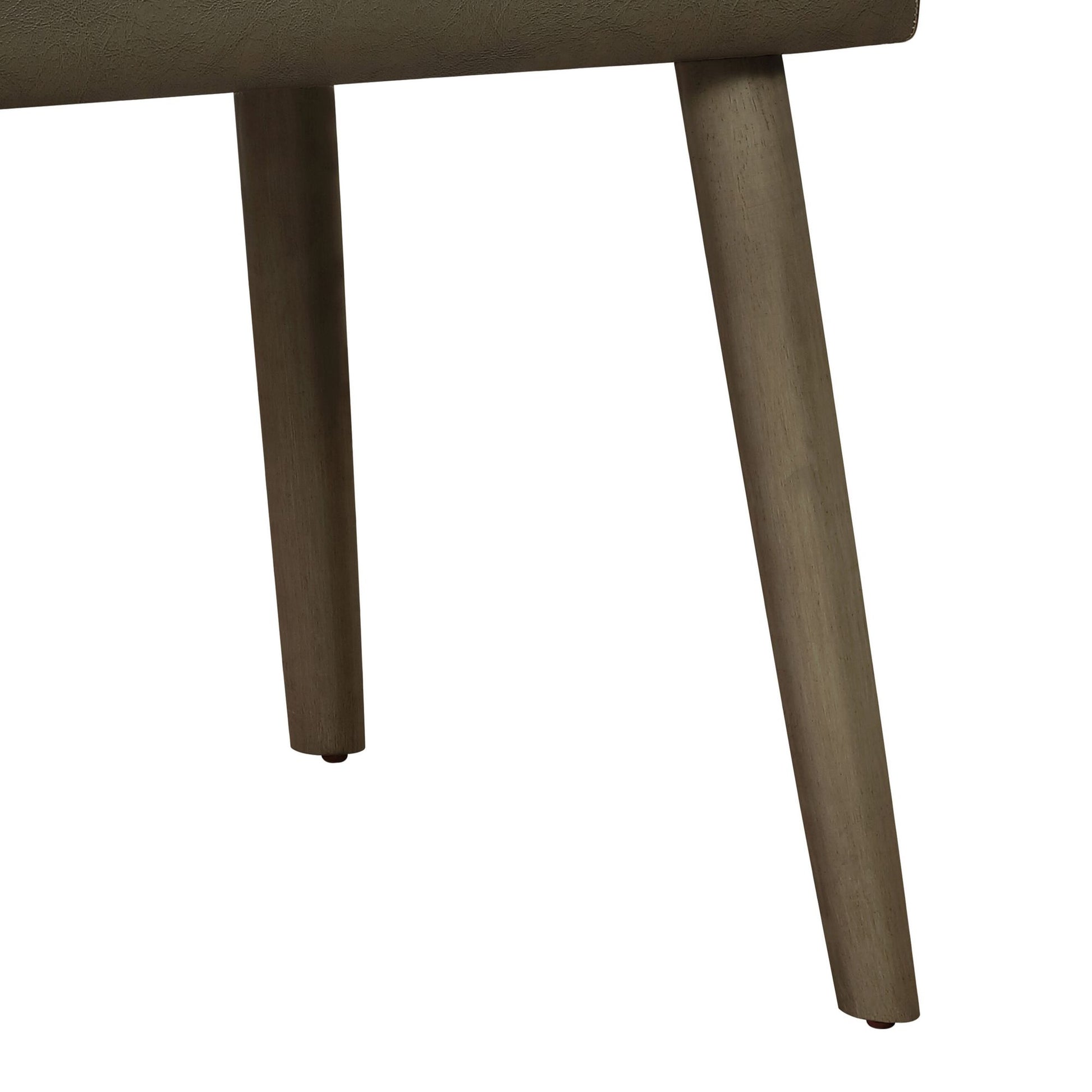 Grey and Grey Oak Upholstered Back Side Chairs (Set of 2) image 5